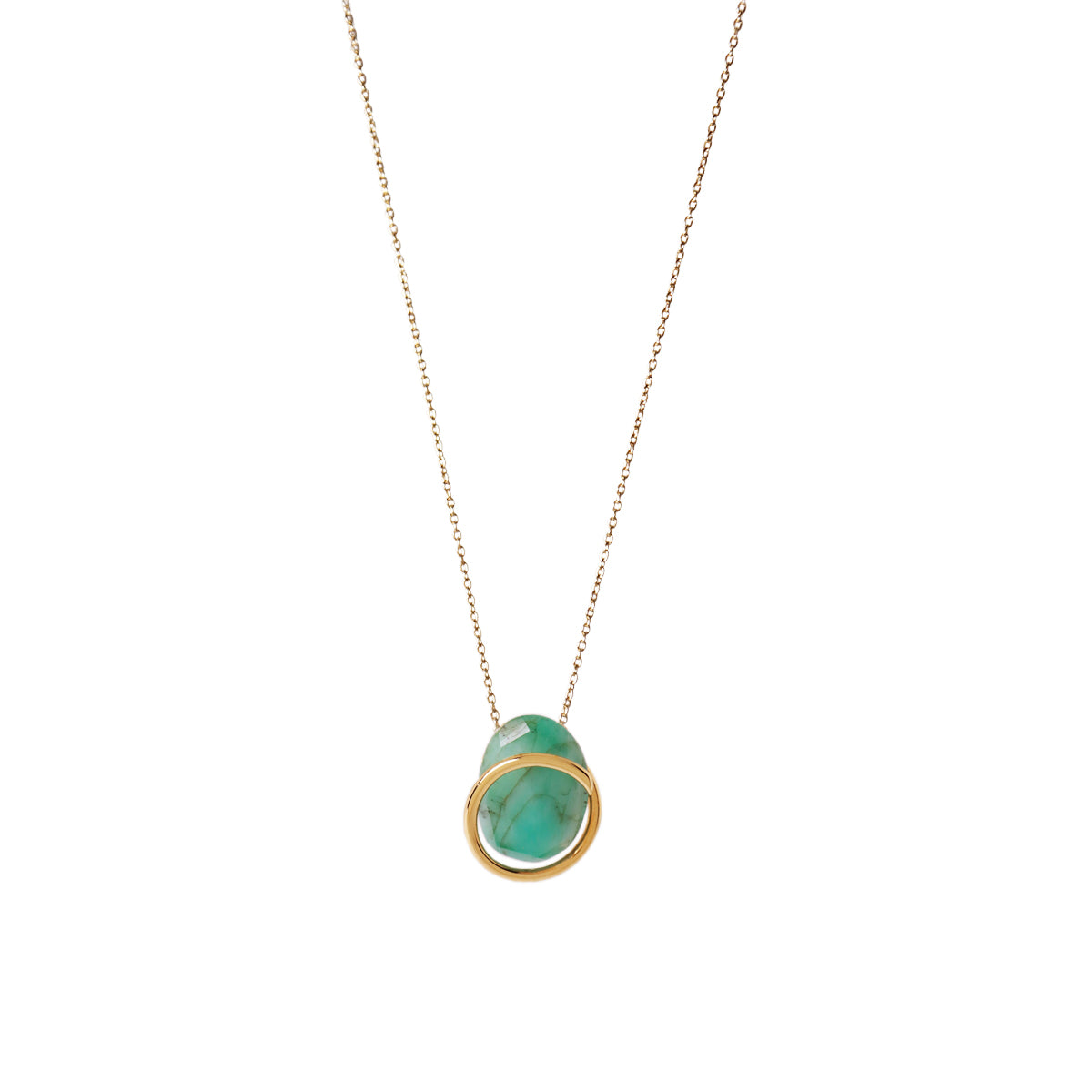 Circle / Necklace <br> Emerald