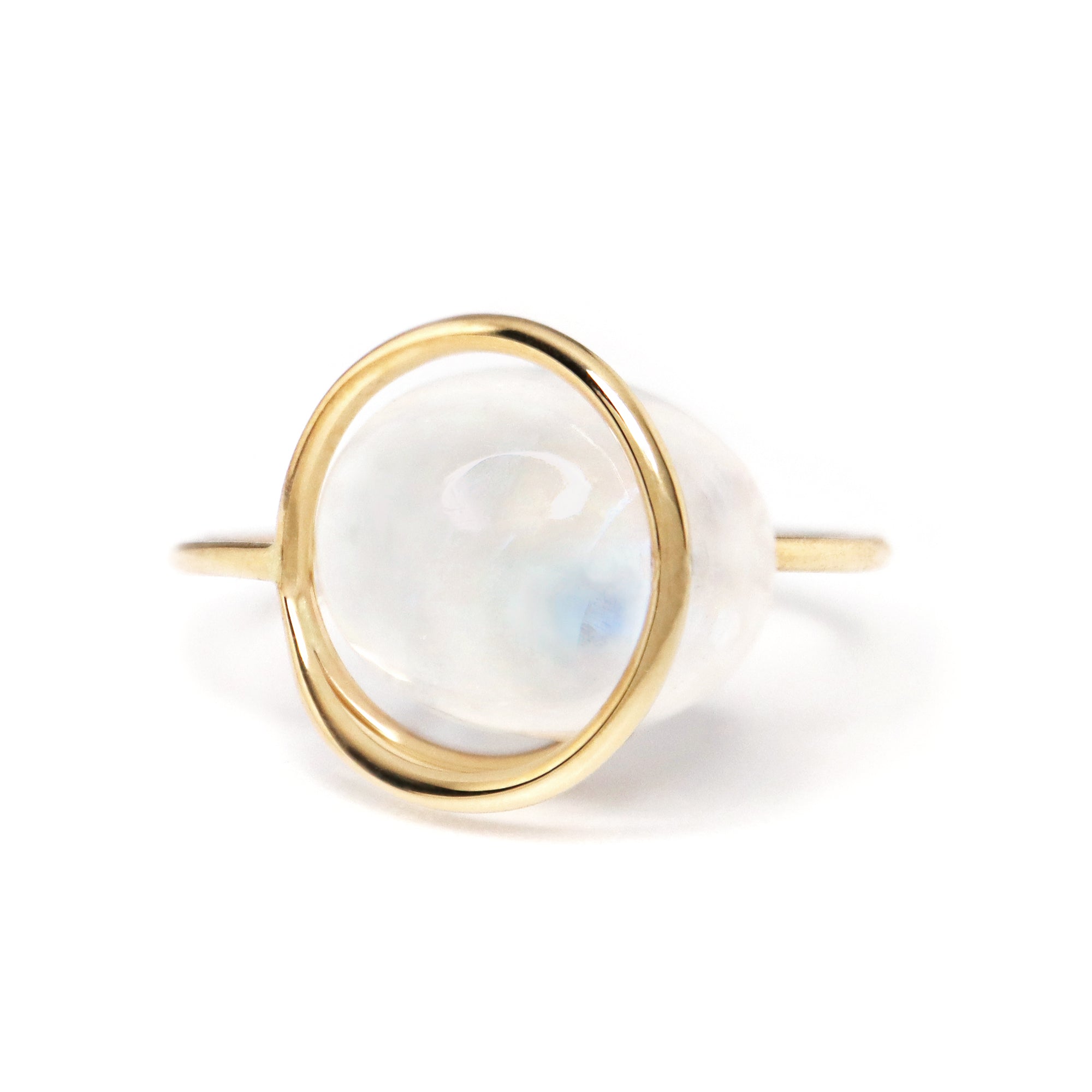 Circle / Ring <br> Moonstone