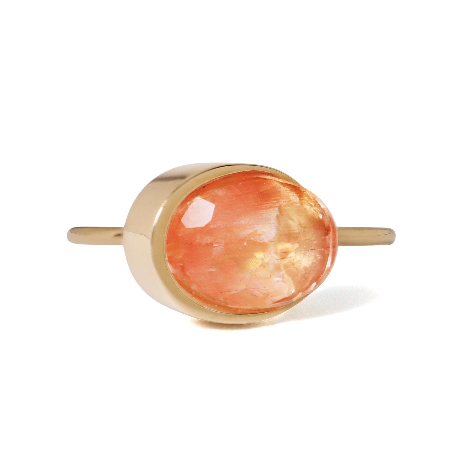 Protrude (K10) / Ring <br> Sunset sunstone