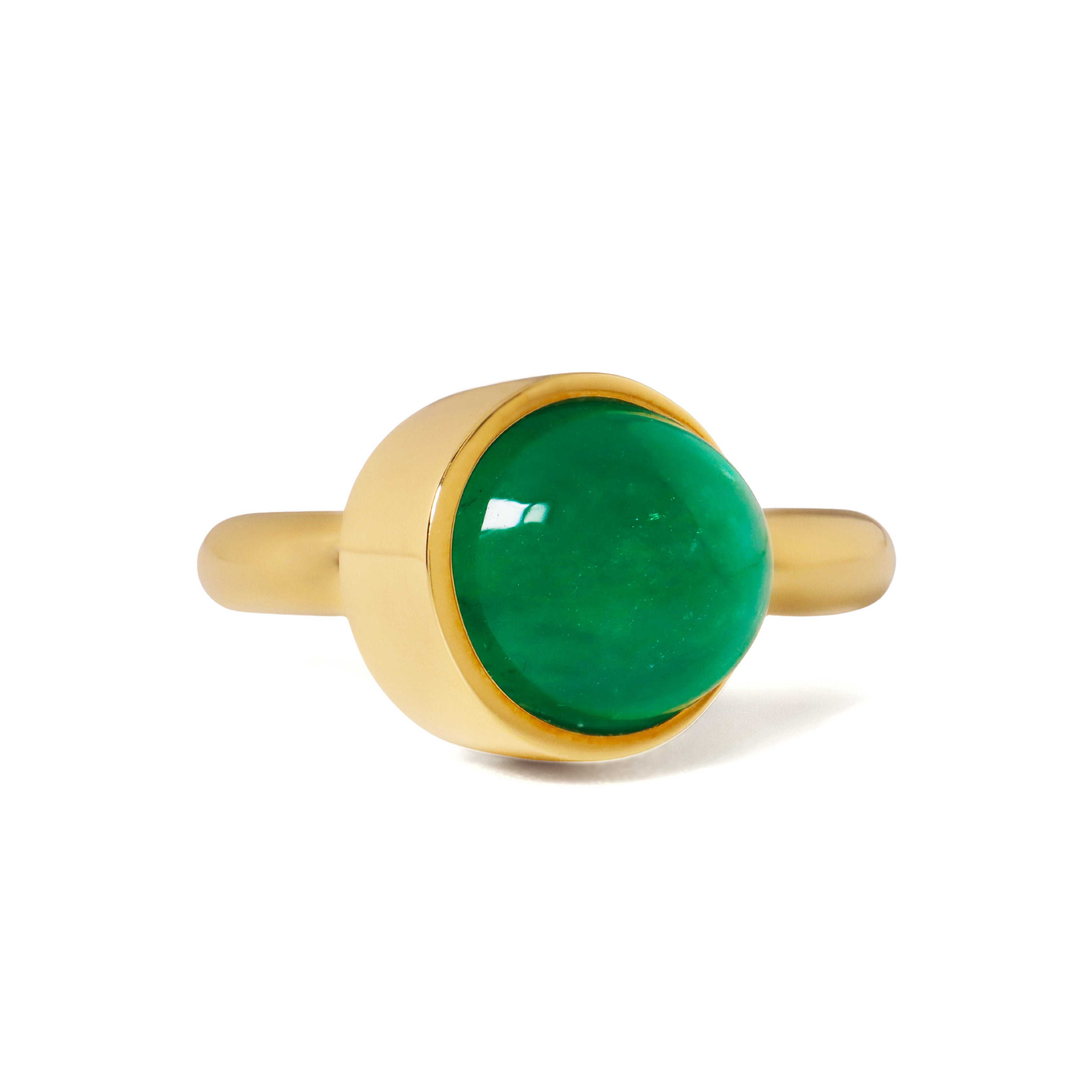 Protrude (K18) / Ring <br> Emerald