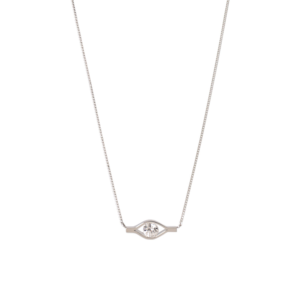 Honeycomb (Pt) / Necklace <br> Diamond