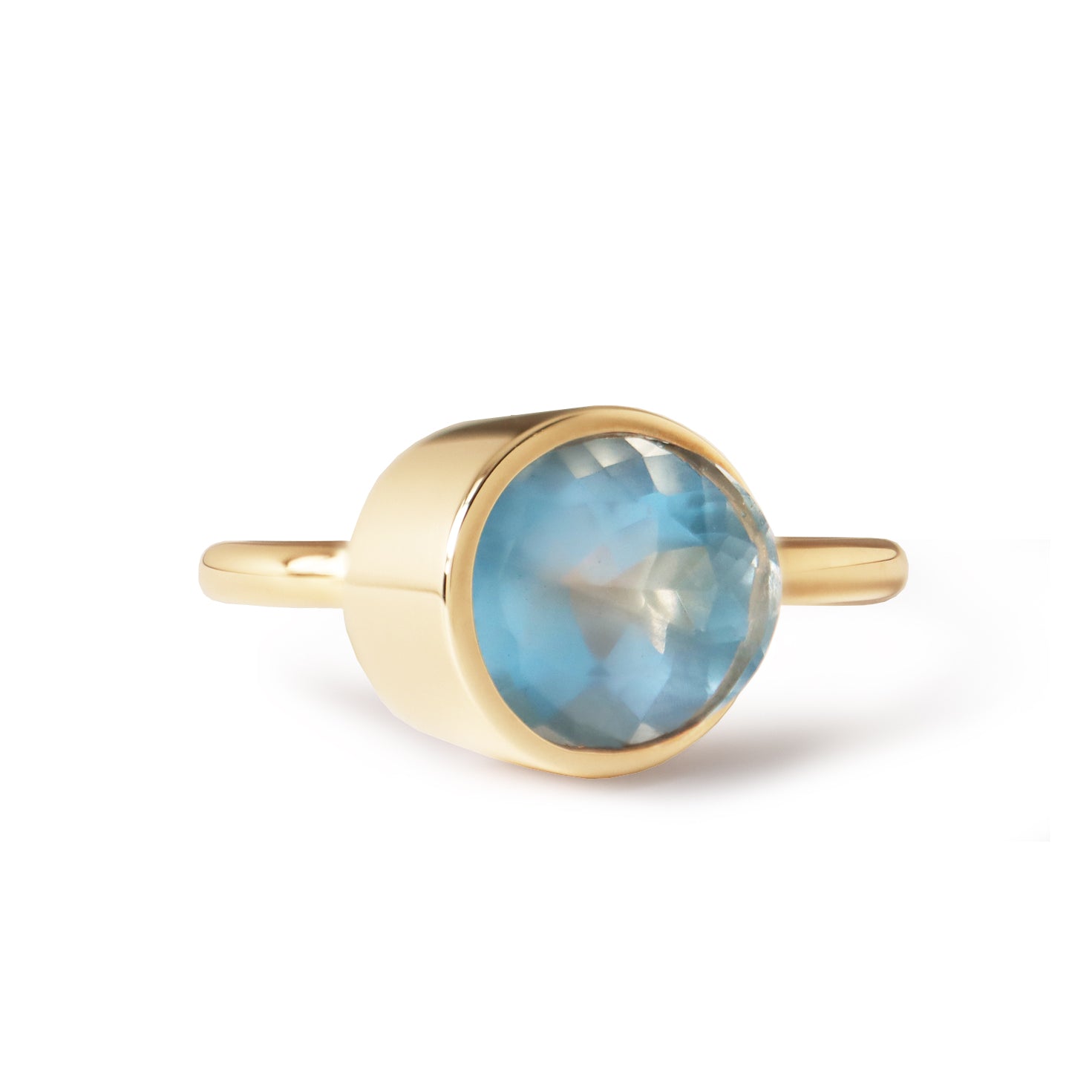 Protrude (K10) / Ring <br> Aquamarine