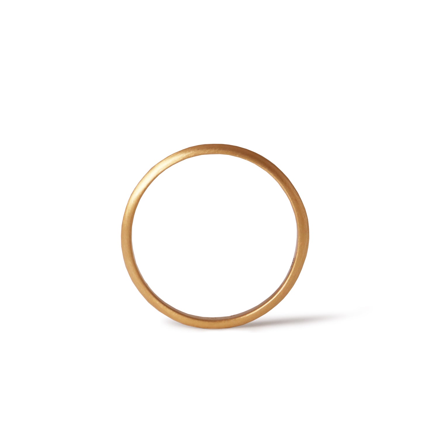 Dome Ring / 2.0 <br> K18YG <br> matte