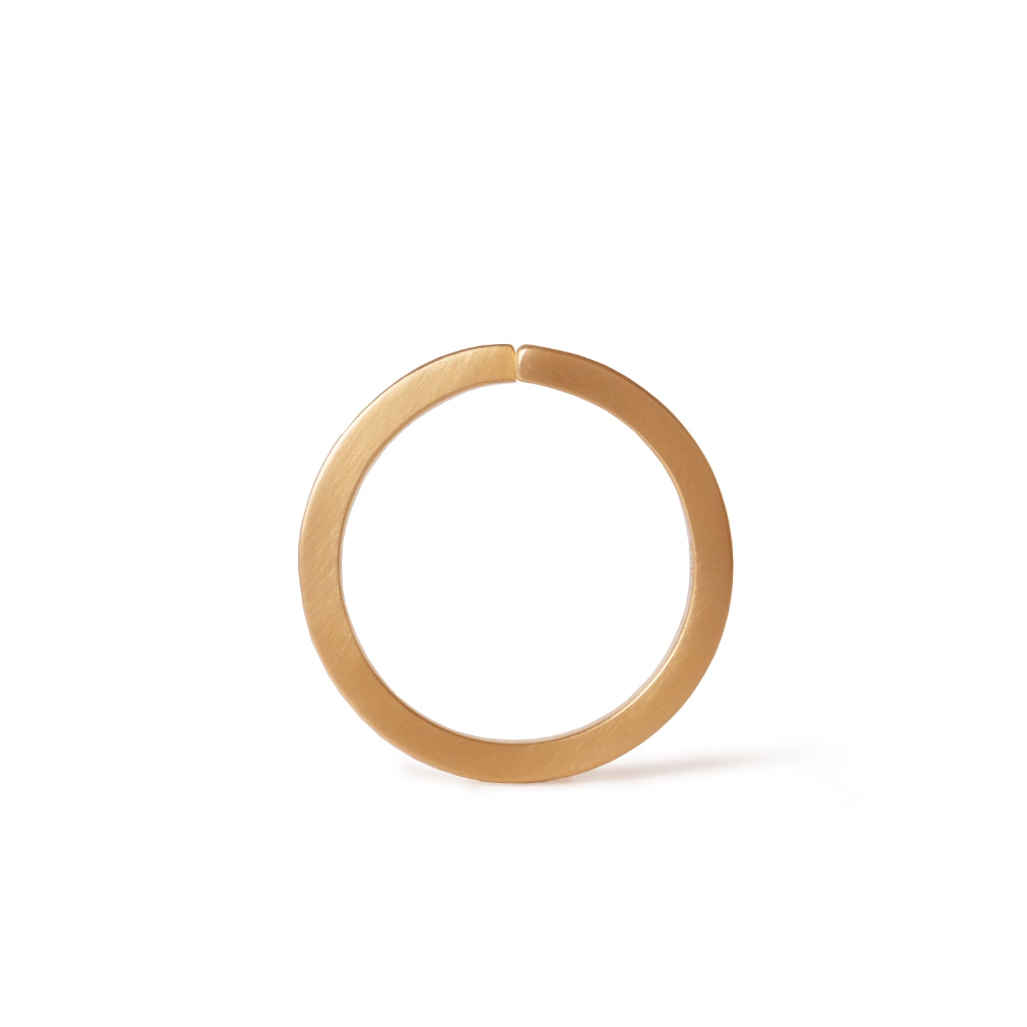 ∞ Ring square <br> K18YG <br> matte