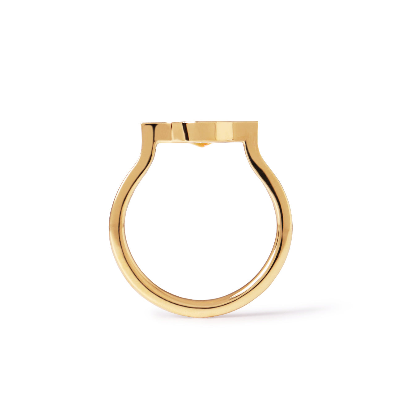 Honeycomb(K10) / Ring <br> Imperial topaz