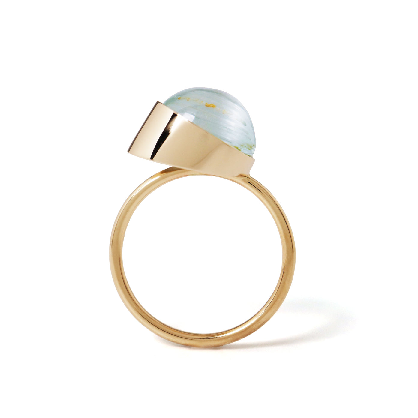 Protrude (K10) / Ring <br> Cats eye topaz