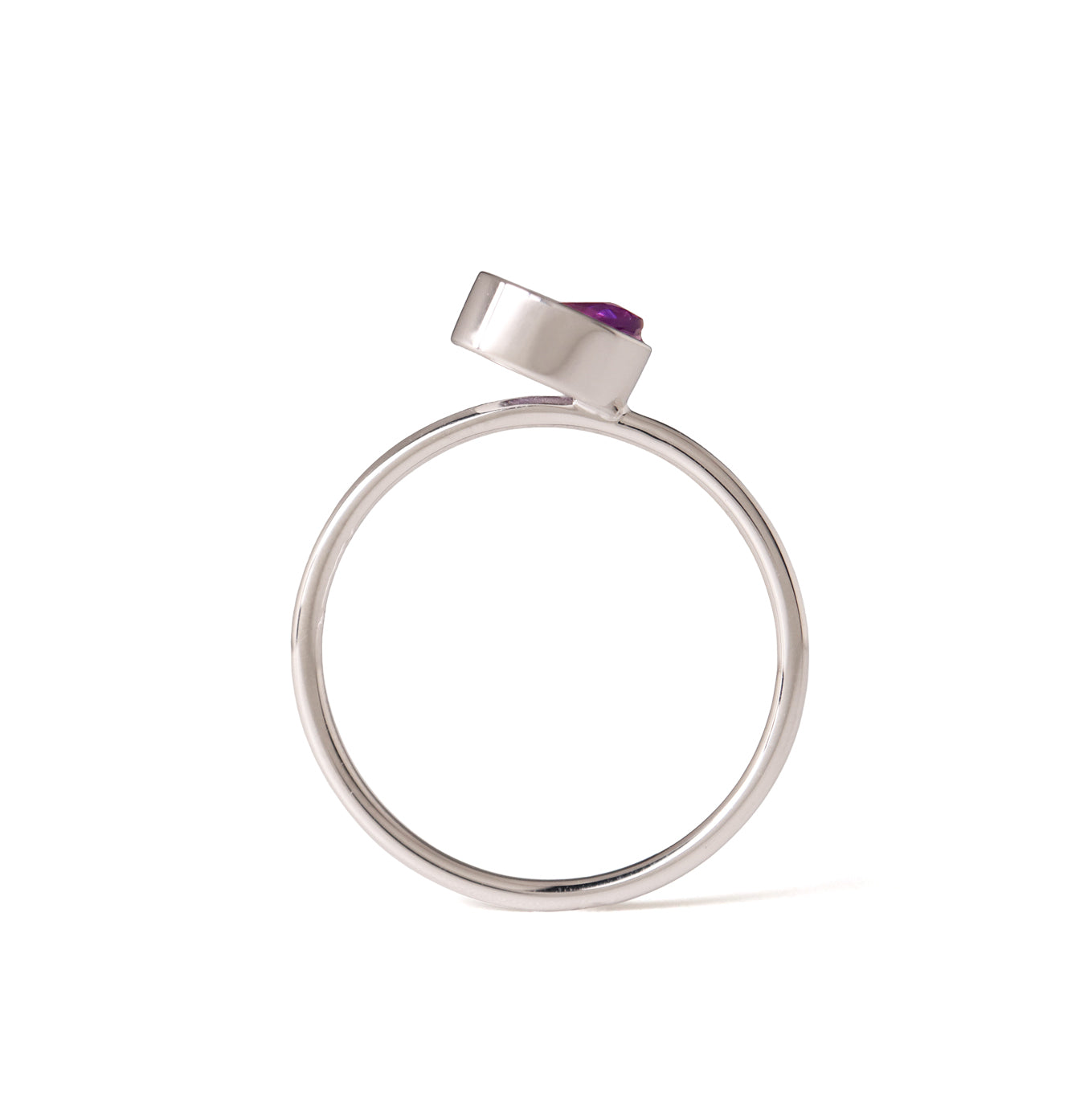 Protrude (SV925) / Ring <br> Amethyst