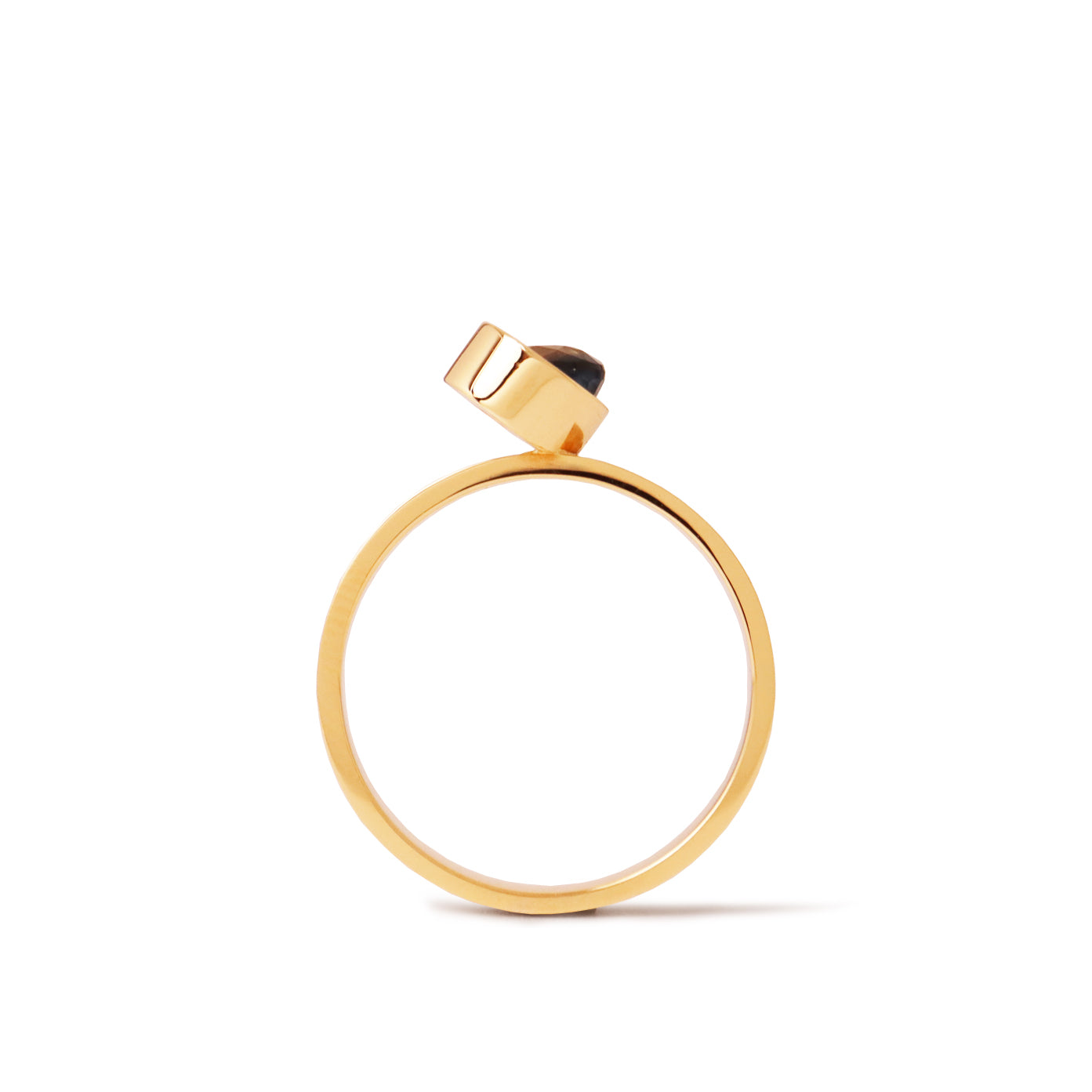 Protrude (K18) / Ring <br> Bicolor sapphire