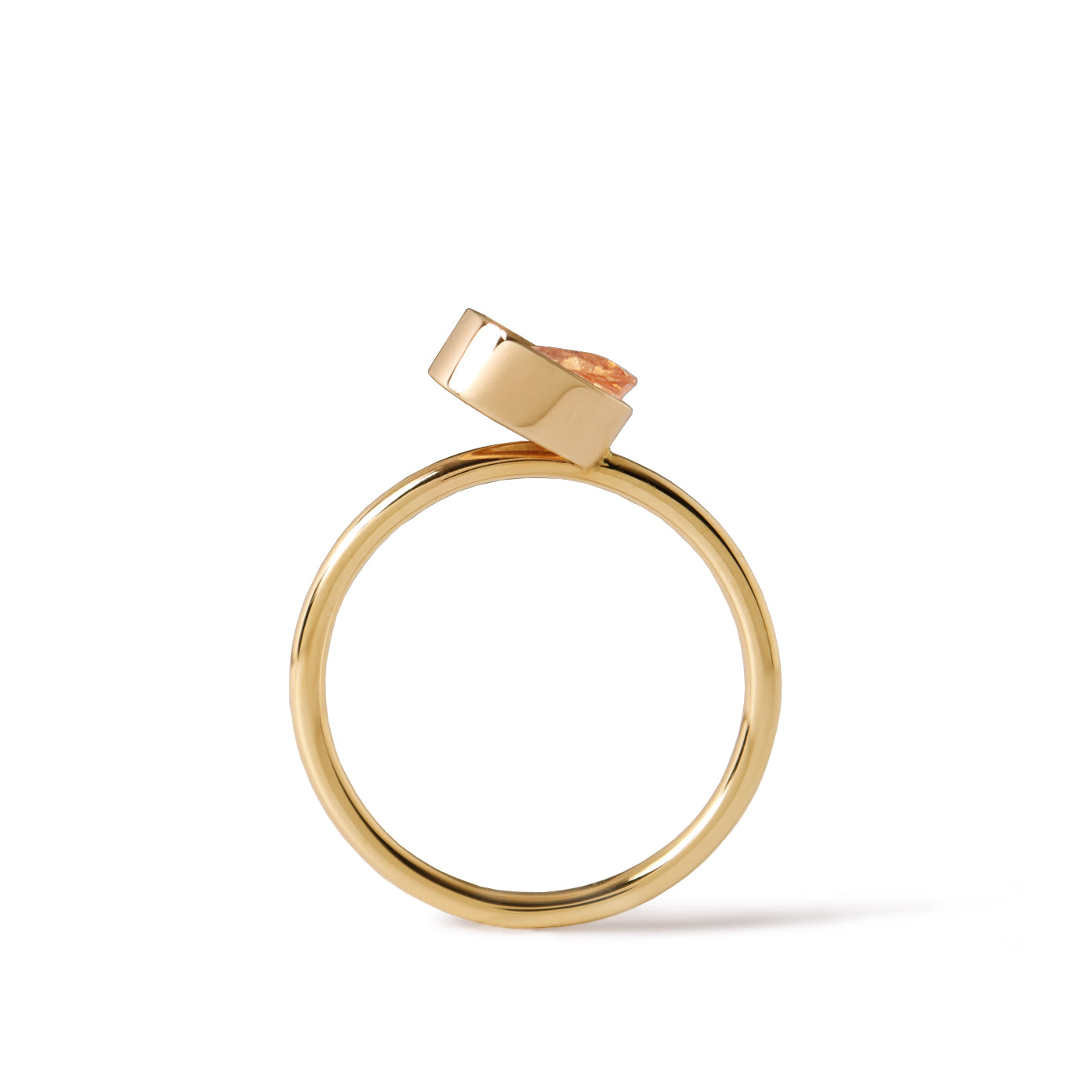 Protrude (K10) / Ring <br> Grossular garnet