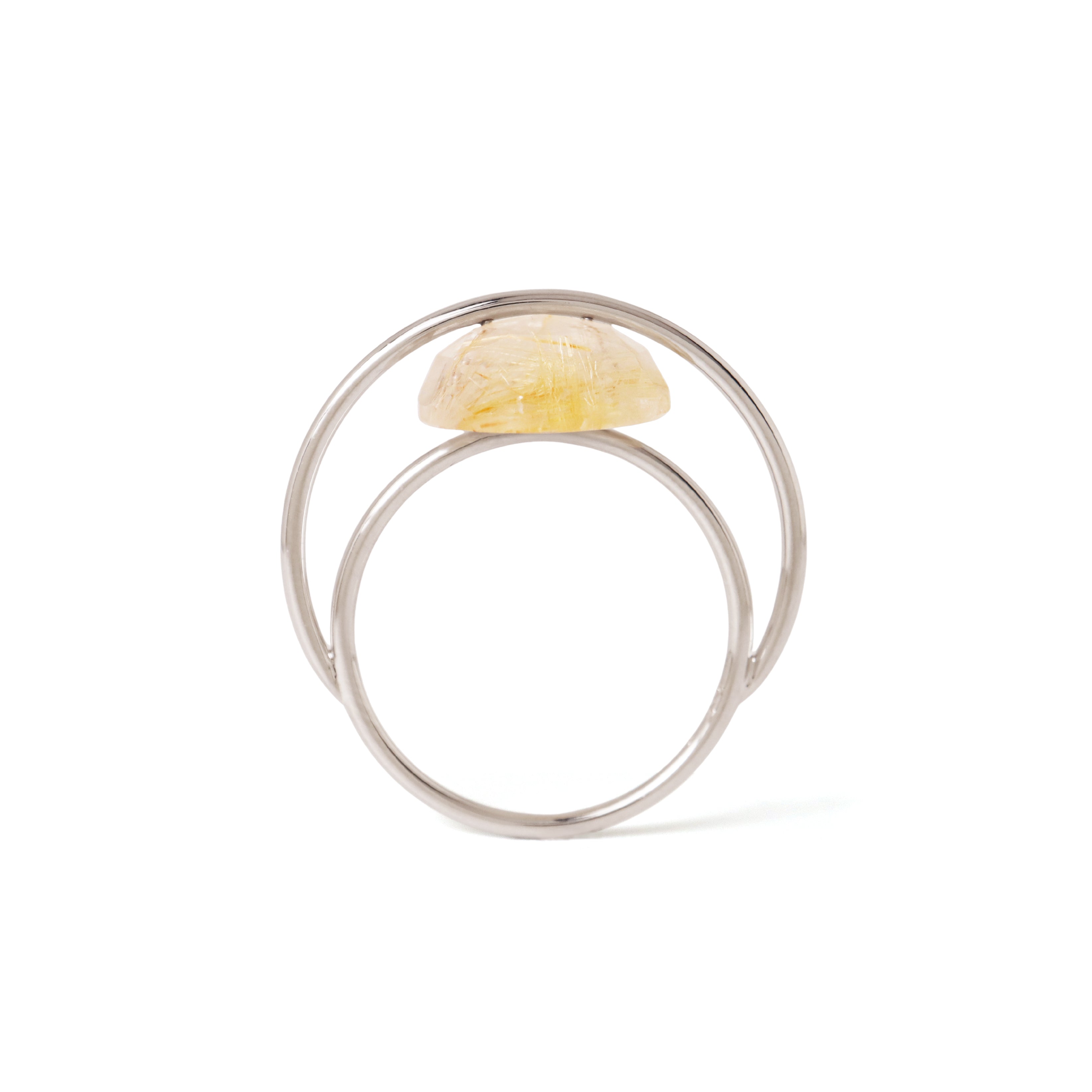 Luna(SV925) / Ring <br> Rutile quartz