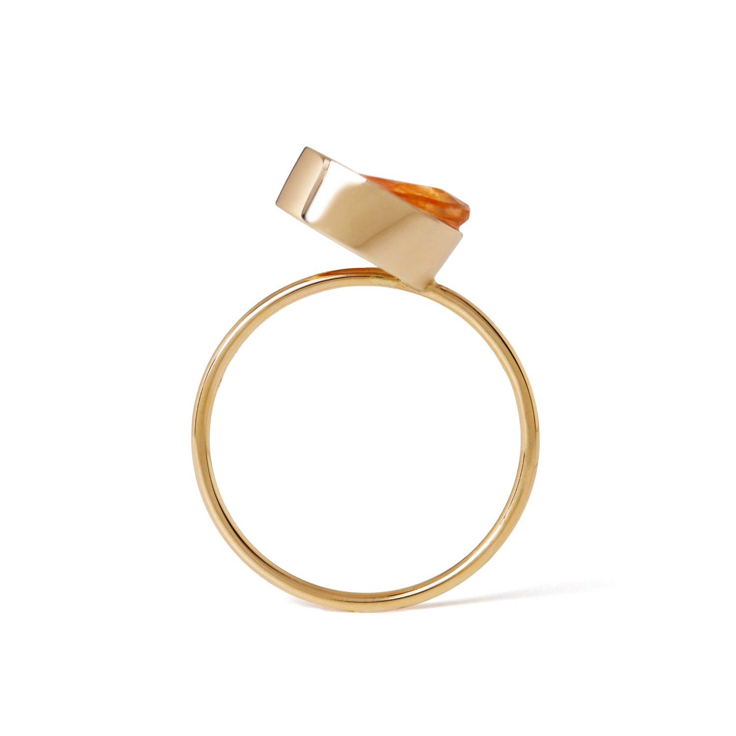 Protrude (K10) / Ring <br> Sunset sunstone