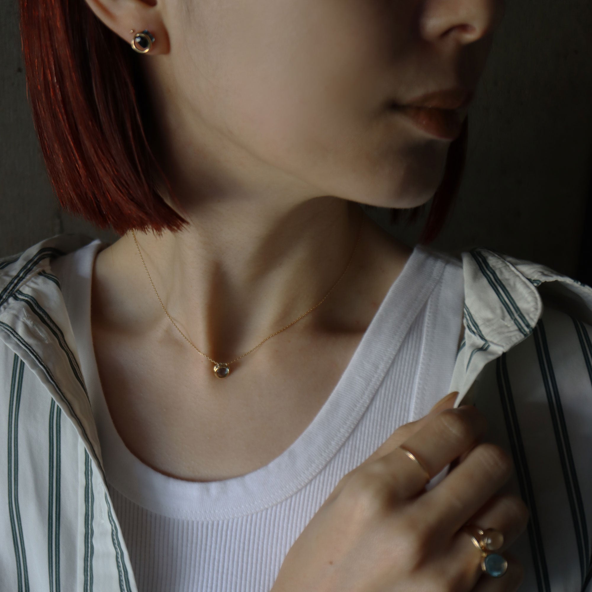 Protrude (K10) / Ring <br> Aquamarine
