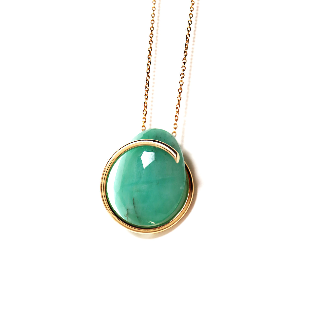 Circle / Necklace <br> Emerald