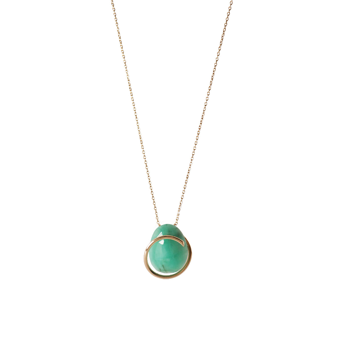 Circle / Necklace <br> Emerald