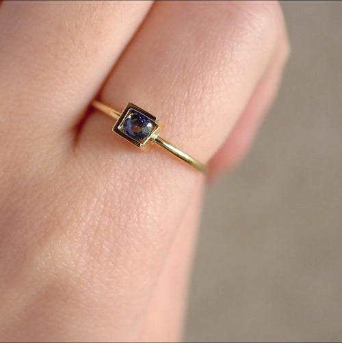 Iridescence Ring / Bicolor sapphire (バイカラーサファイア 