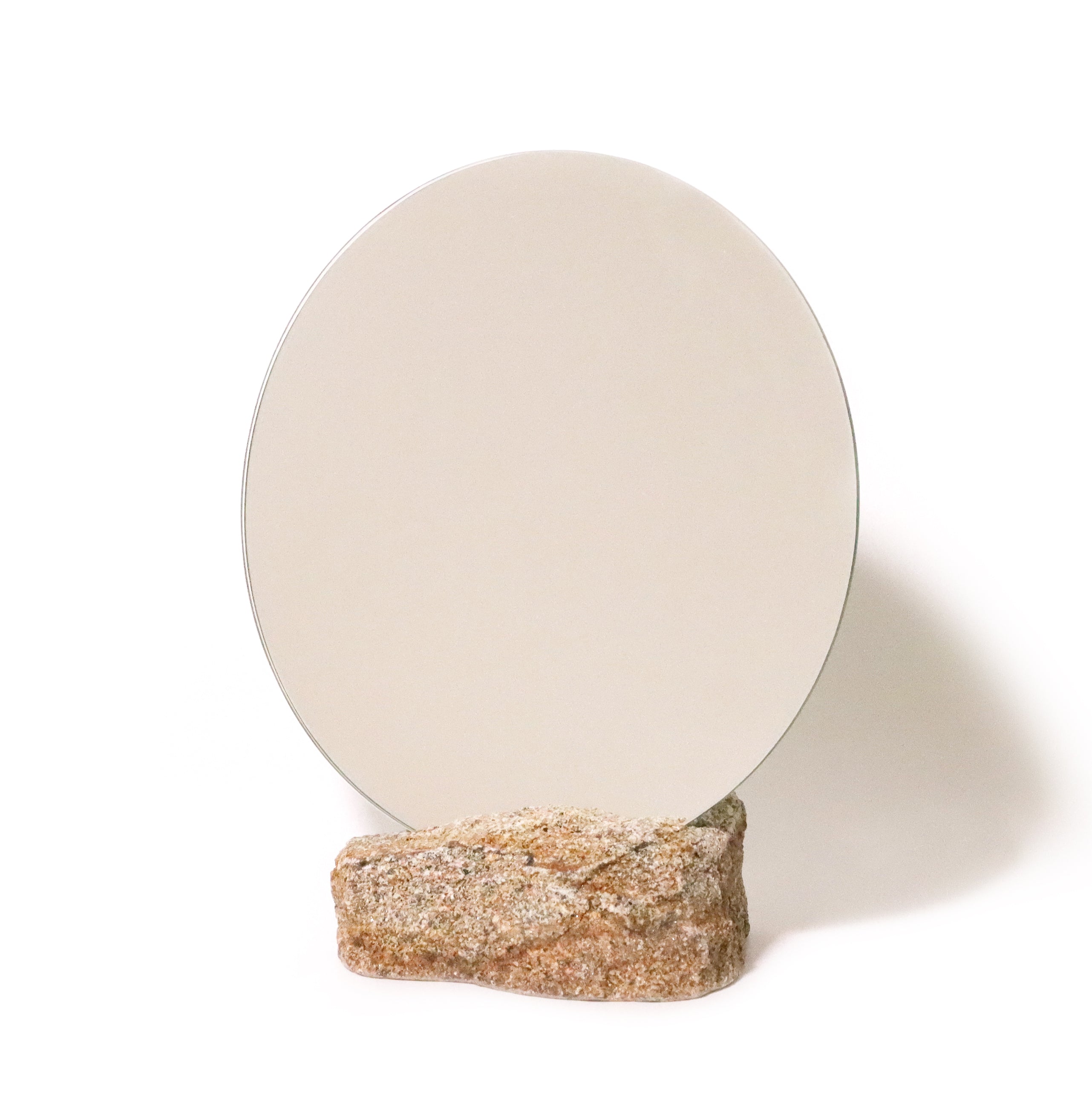 Circle mirror / Ajistone sabi <br> #4