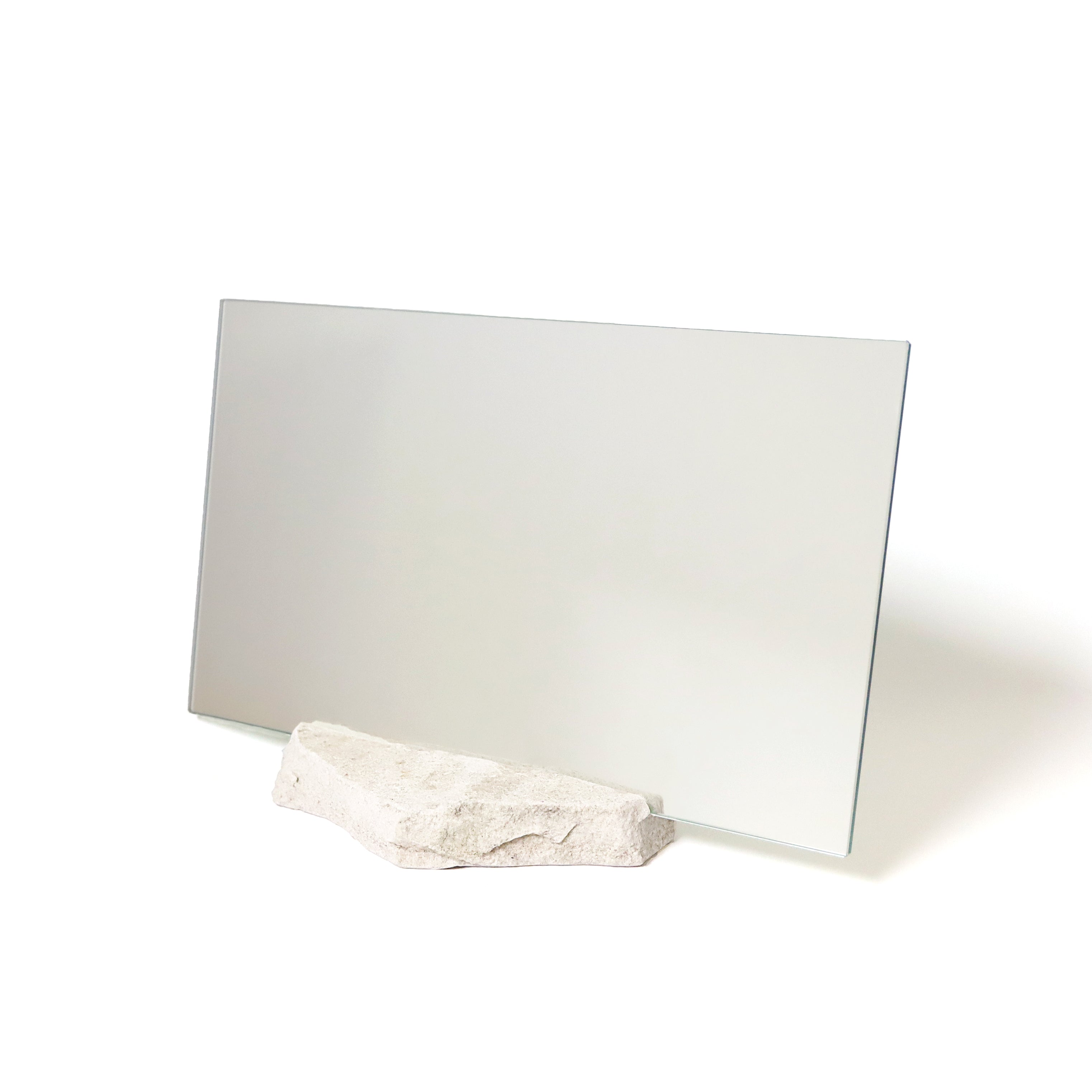 Rectangle mirror / Sand stone #5